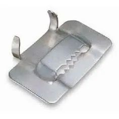 Fecho Dentado 0,40 Para Fita De Aço Galvanizado  430 3/4 X 1,00mm     0795     d421 1