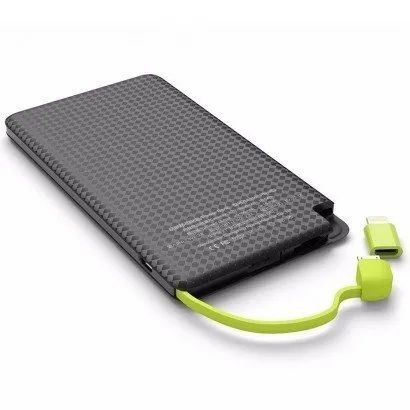 Carregador Portátil Power Bank 5000 Mah Ka-952 - Kapbom Energia Sempre à Mão! Loja Coimbra - Foto 2