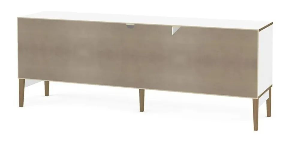 Rack Para Tv Até 75 Polegadas 3 Portas E 2 Nichos  - Foto 3