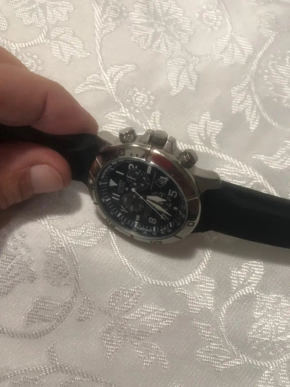 Relógio Citizen Eco-Drive Cronógrafo  titanium calendário perpétuo  - Foto 2