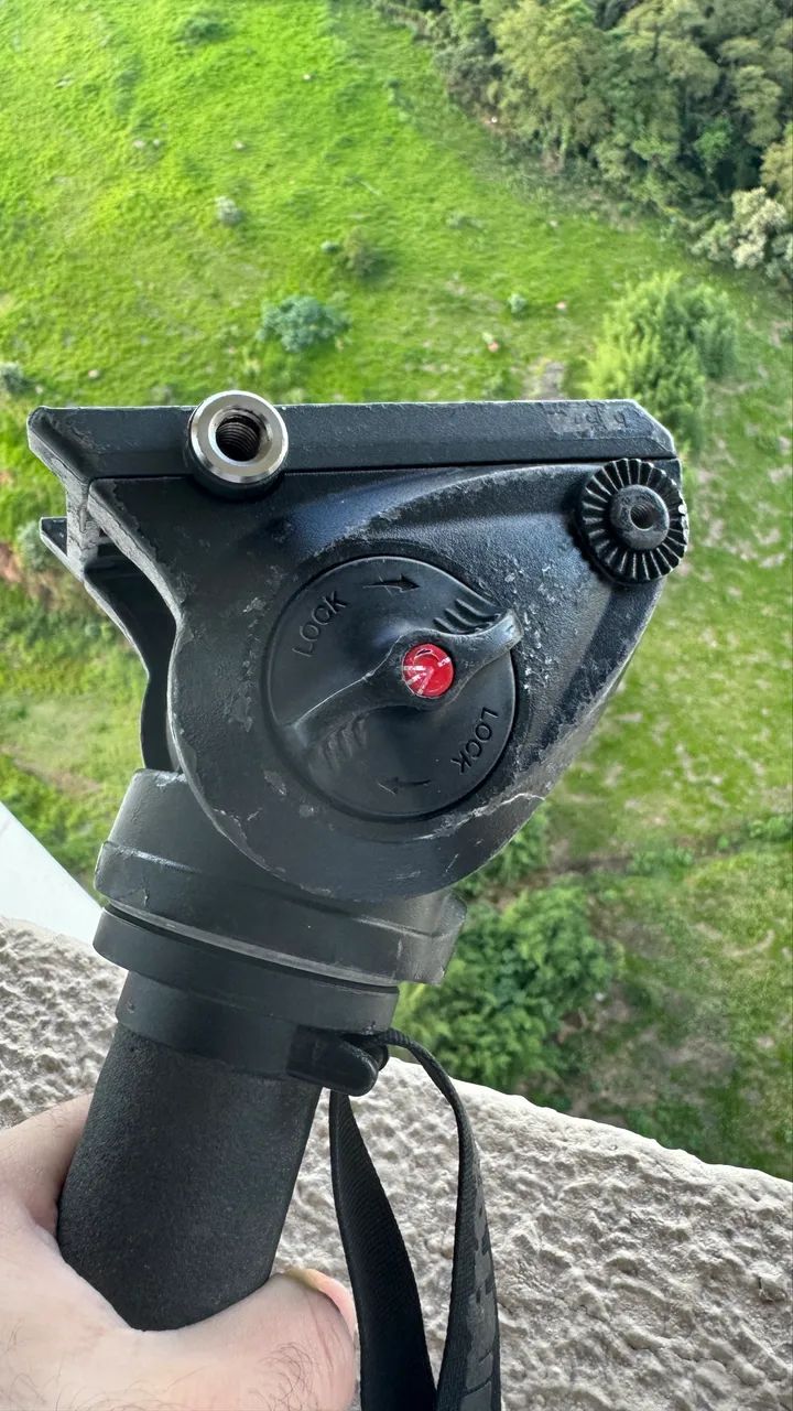 Monopé Hidráulico Manfrotto Mvm500A Profissional - Foto 2