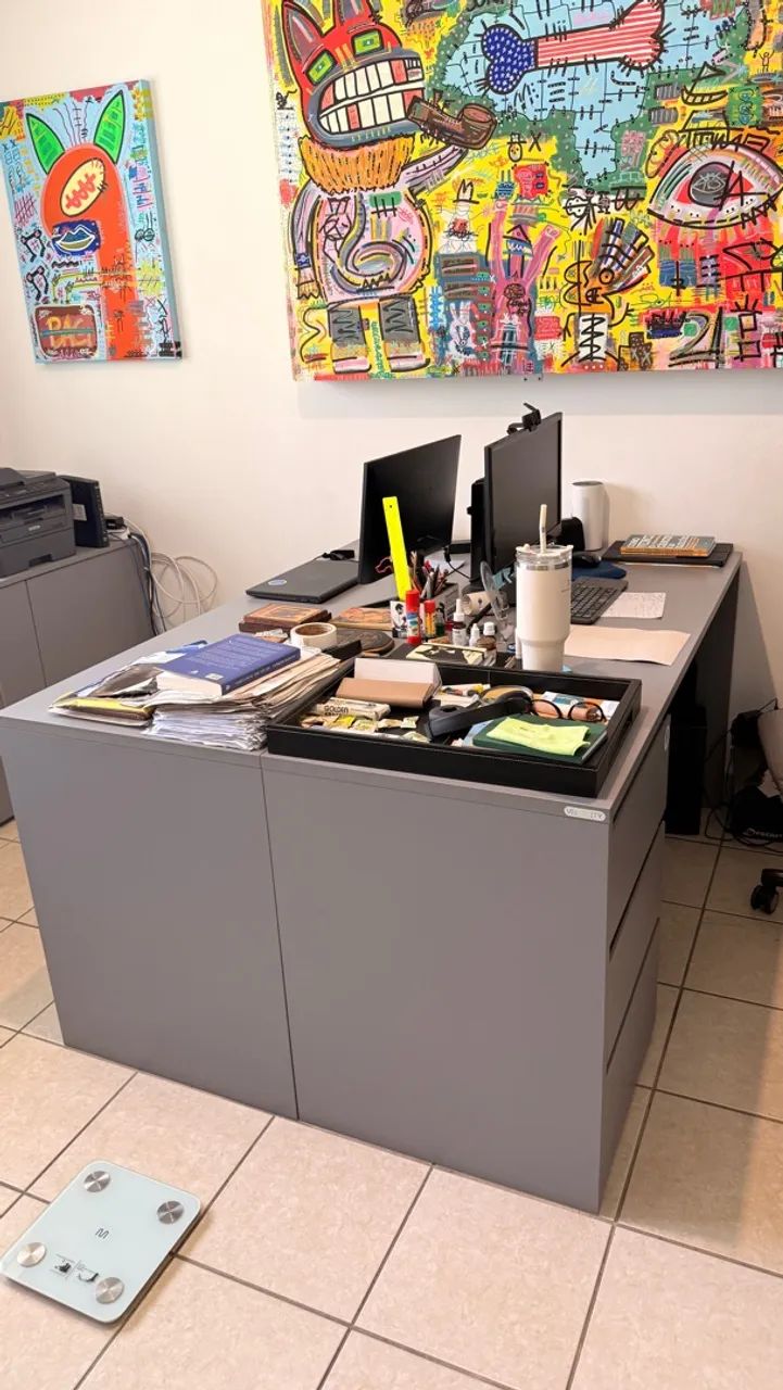 MESA ESCRITÓRIO MDF 