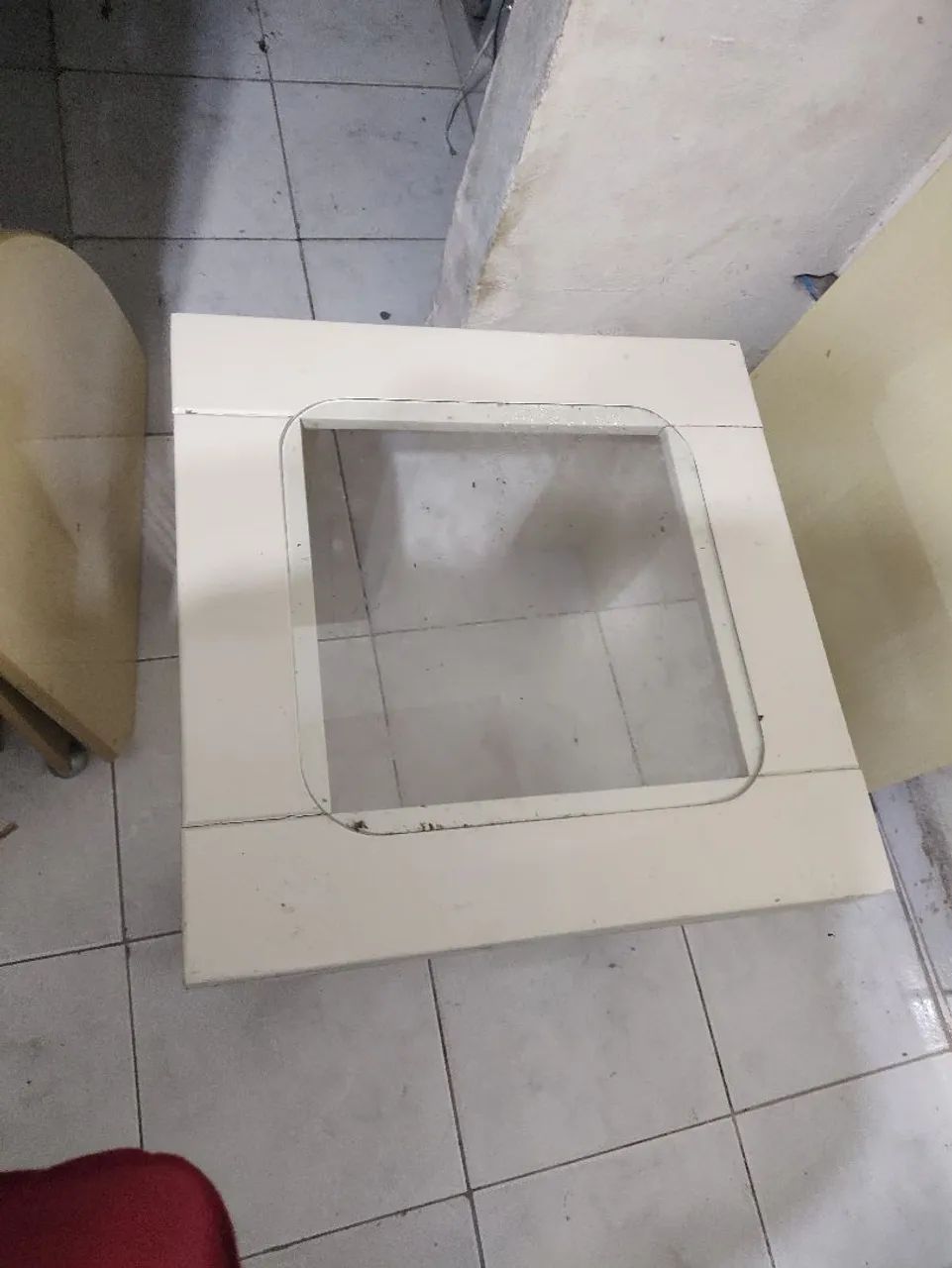 Conjunto de mesas (centro e canto) Retrô 
