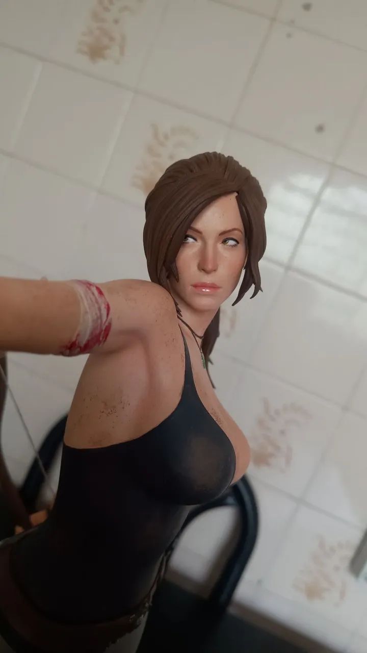Por encomenda - Figure 3D da Lara Croft - Tomb Raider - Foto 3