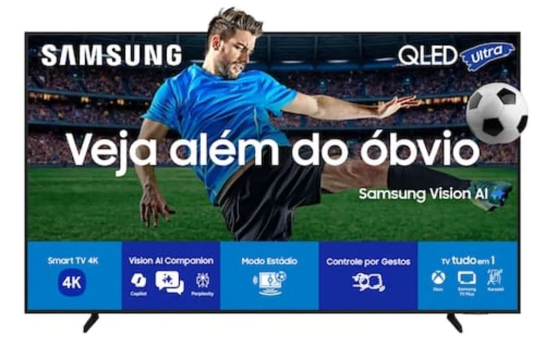 Smart TV Samsung Qled 55 - Foto 2