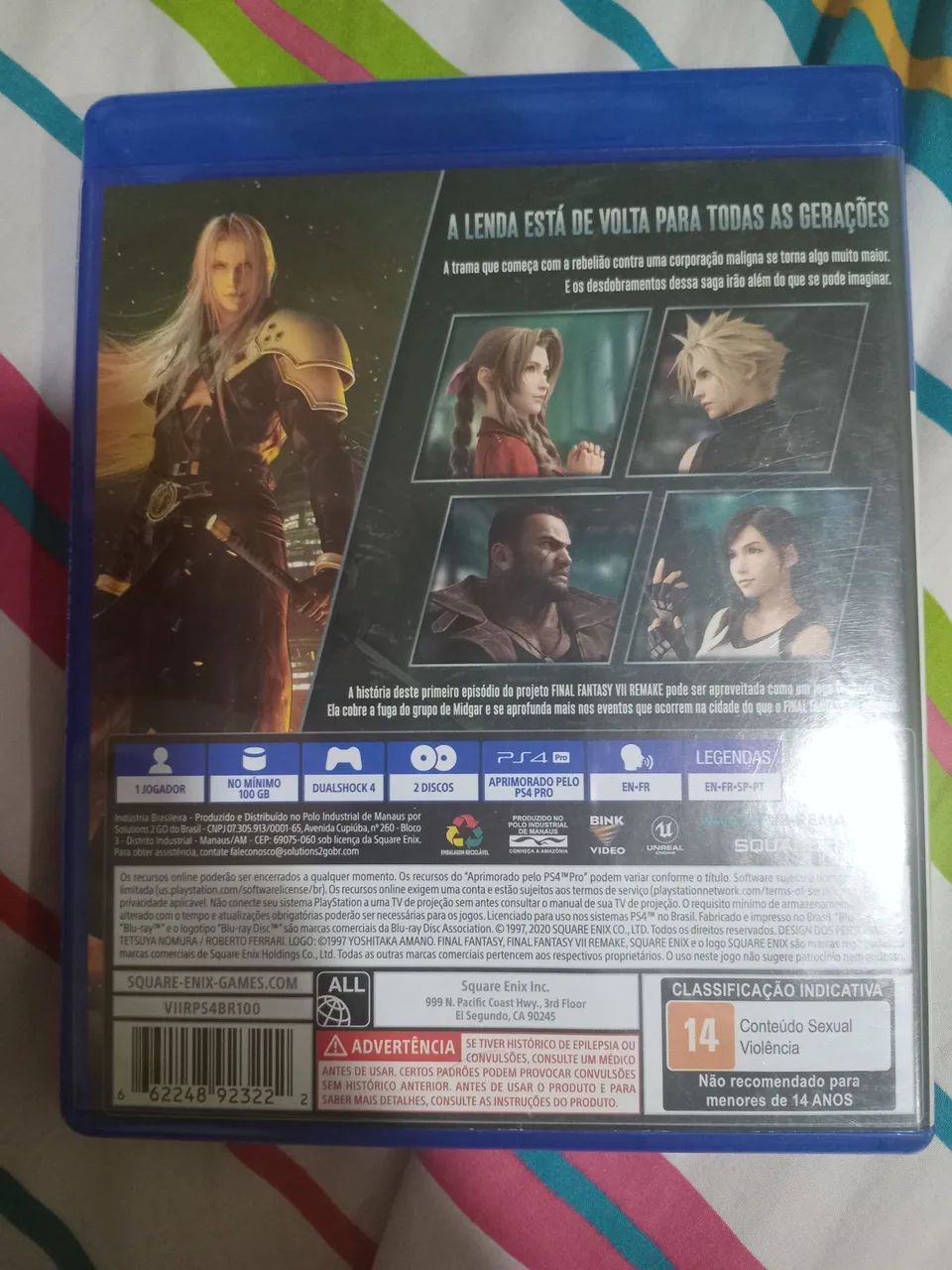 Final fantasy 7 ps 4 - Foto 2