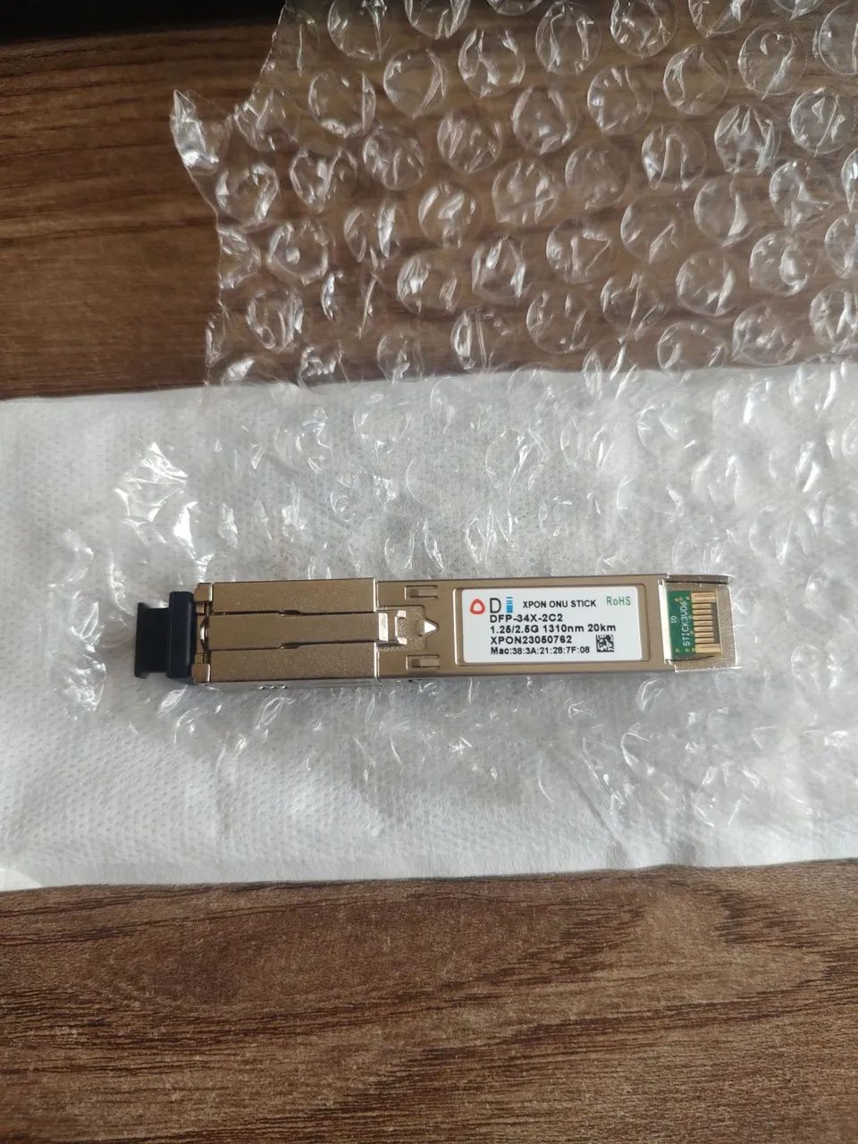 ONU SFP clonavel XPON