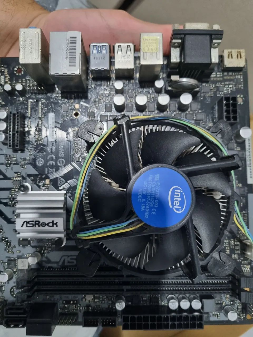 Kit upgrade Intel, I3 10100f e placa mãe H510M-HVS R2.0 - Foto 4