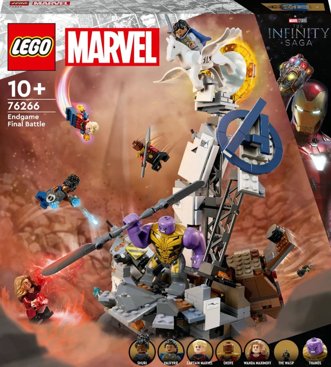 Lego 76266 Ultimato:A batalha final NOVO LACRADO  - Foto 2