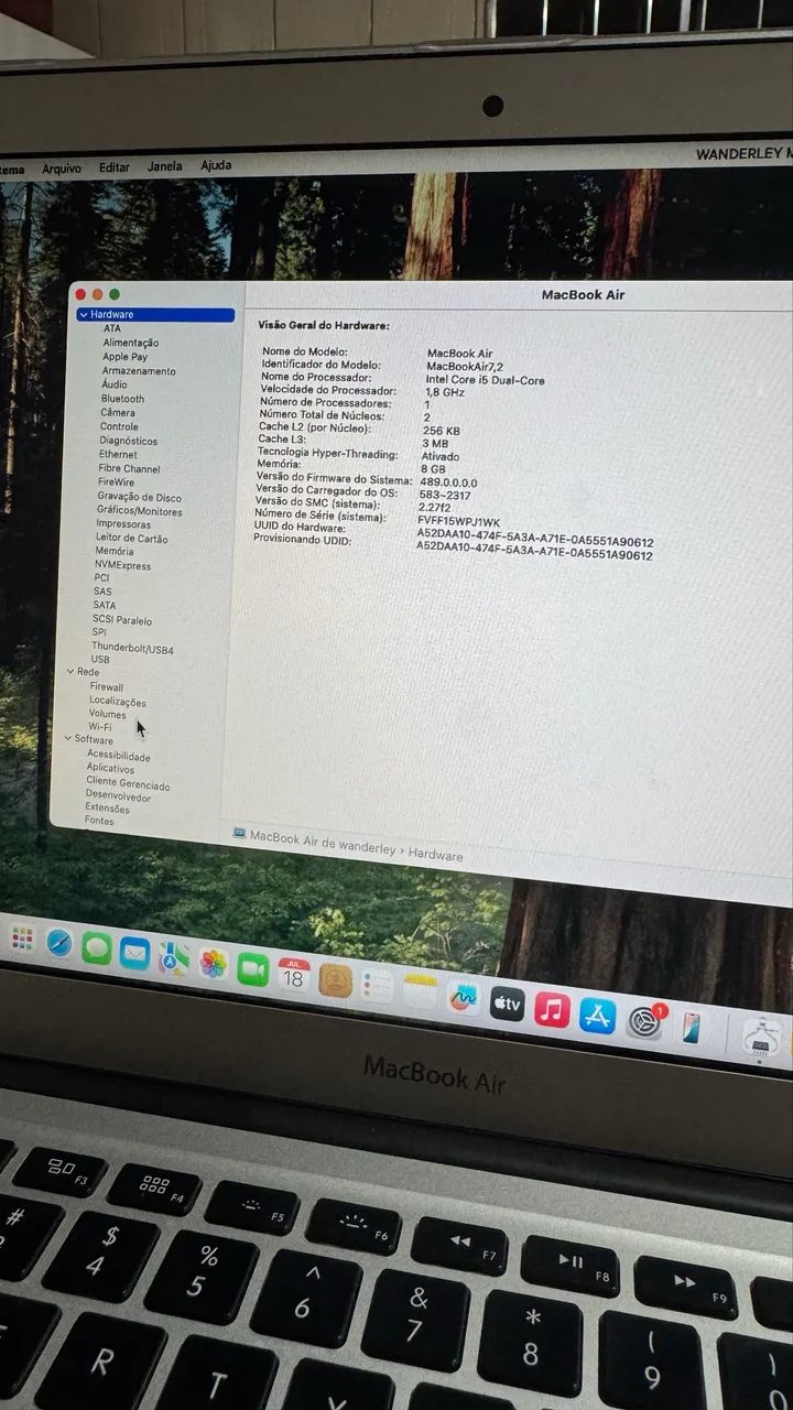 MacBook Air 2017 com nota fiscal  - Foto 2
