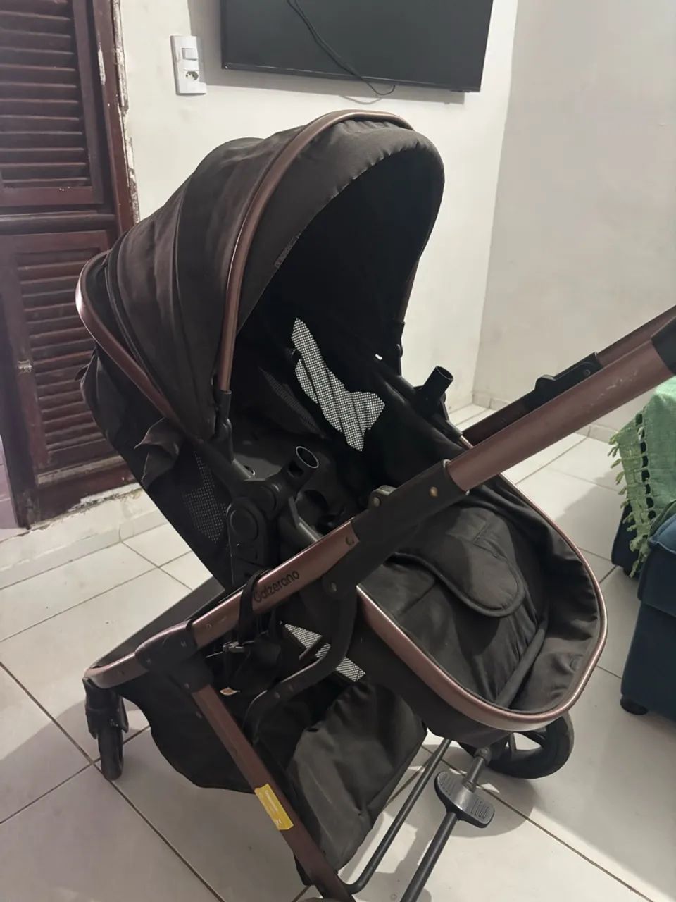 Carrinho de bebê galzerano 
