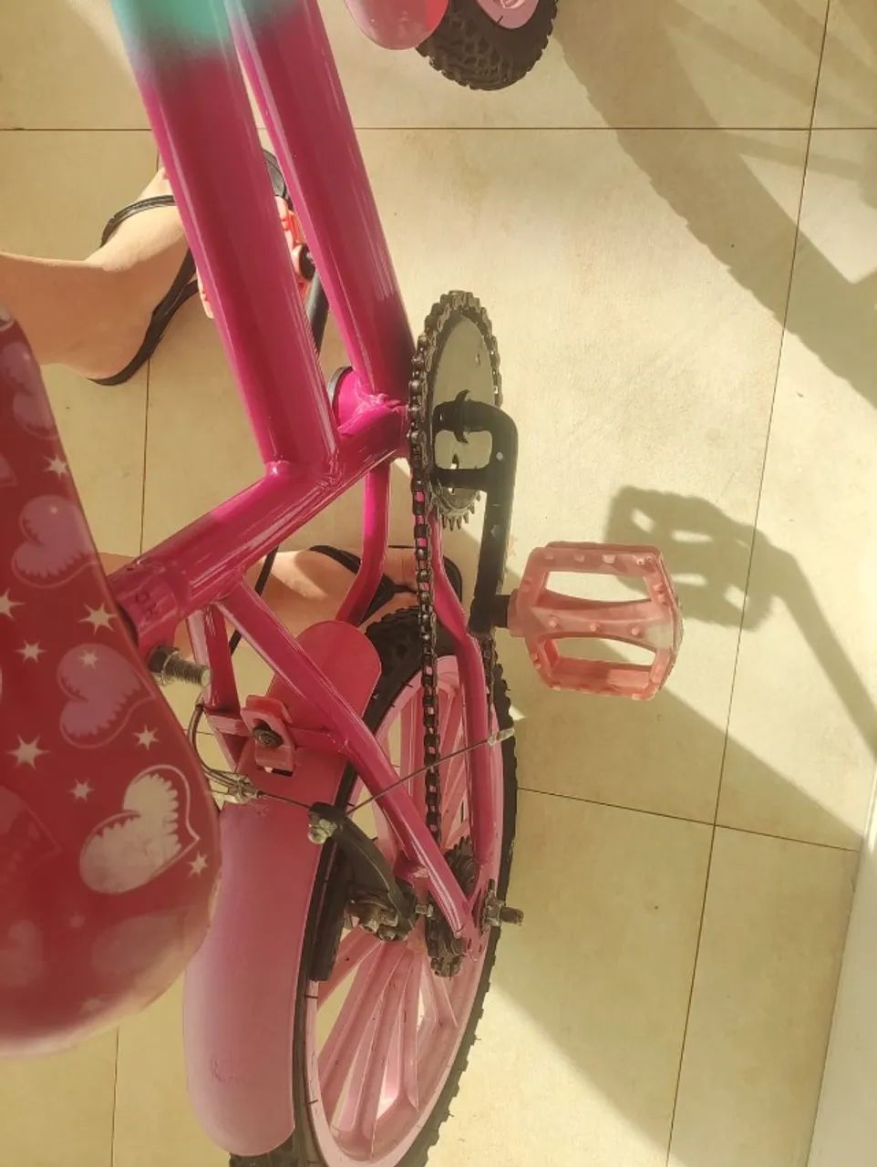 Bicicleta Infantil Aro 16 Barbie - Foto 5