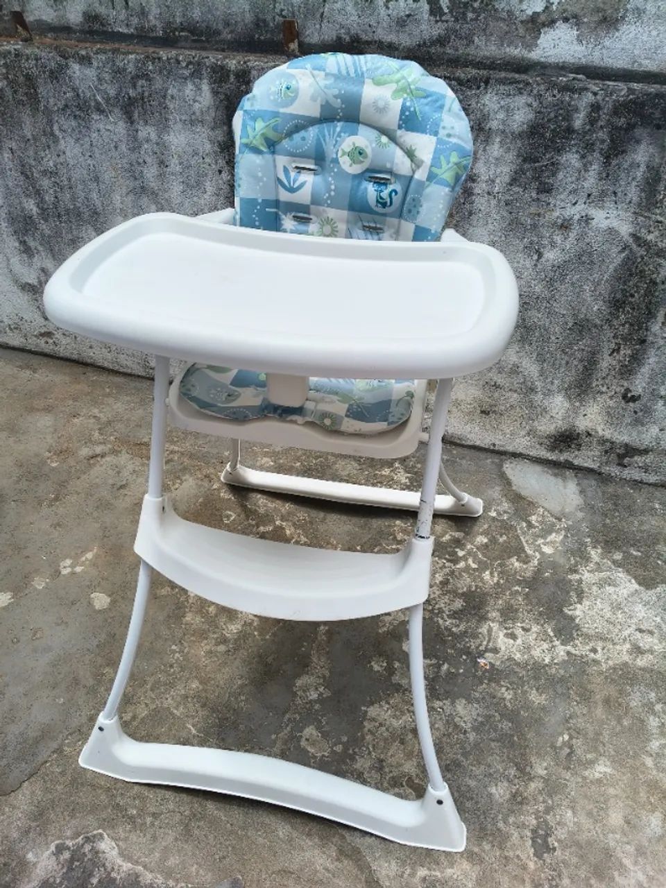 Cadeira de alimentação burigotto bebê menino - Foto 2