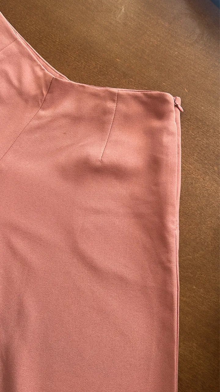 Calça Pantacourt Rose ( TAM P ) 