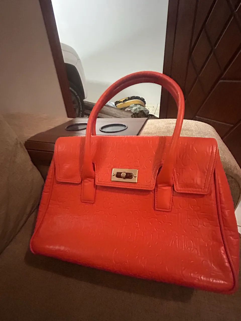Bolsa Victor Hugo couro legítimo original  - Foto 2