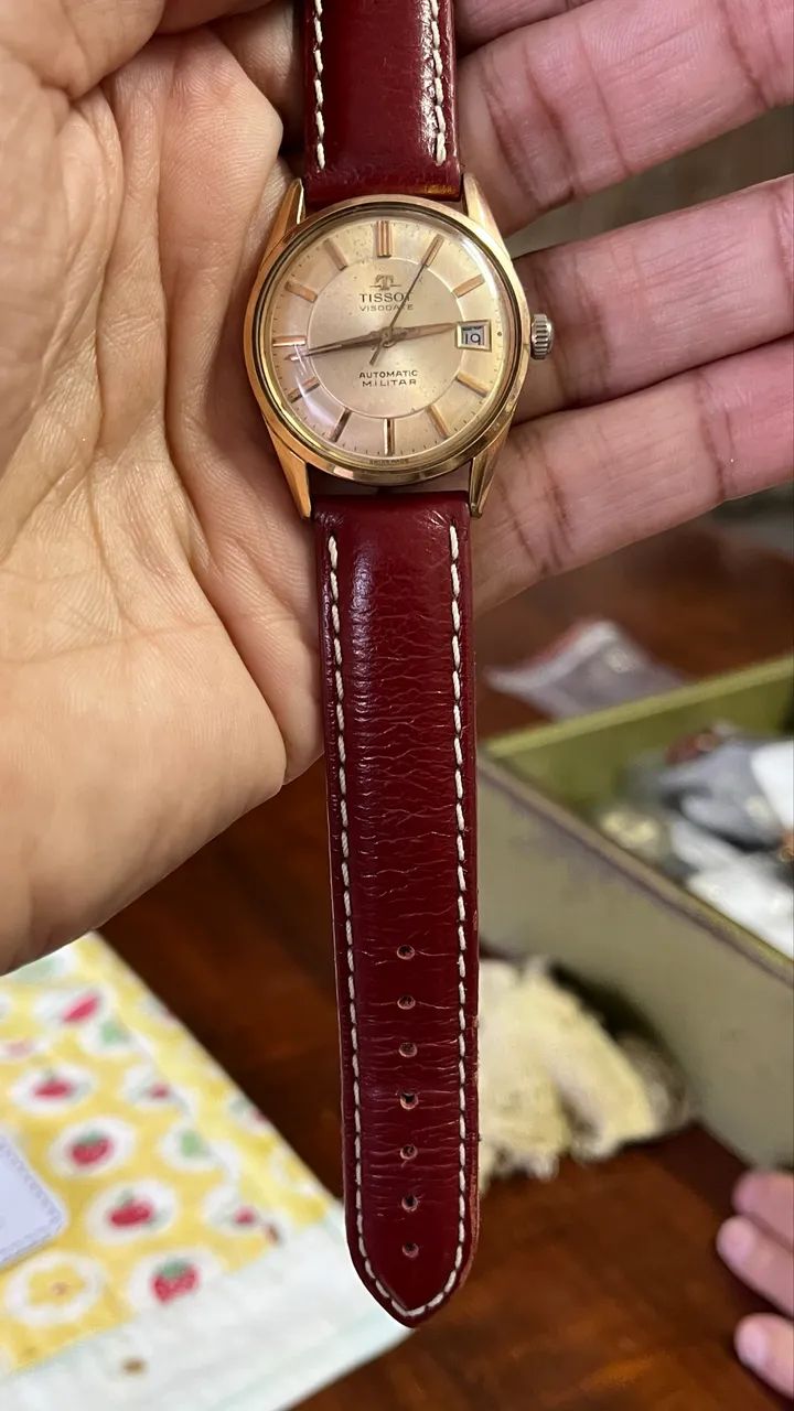 TISSOT VISODATE 1962 MILITAR AUTOMÁTICO