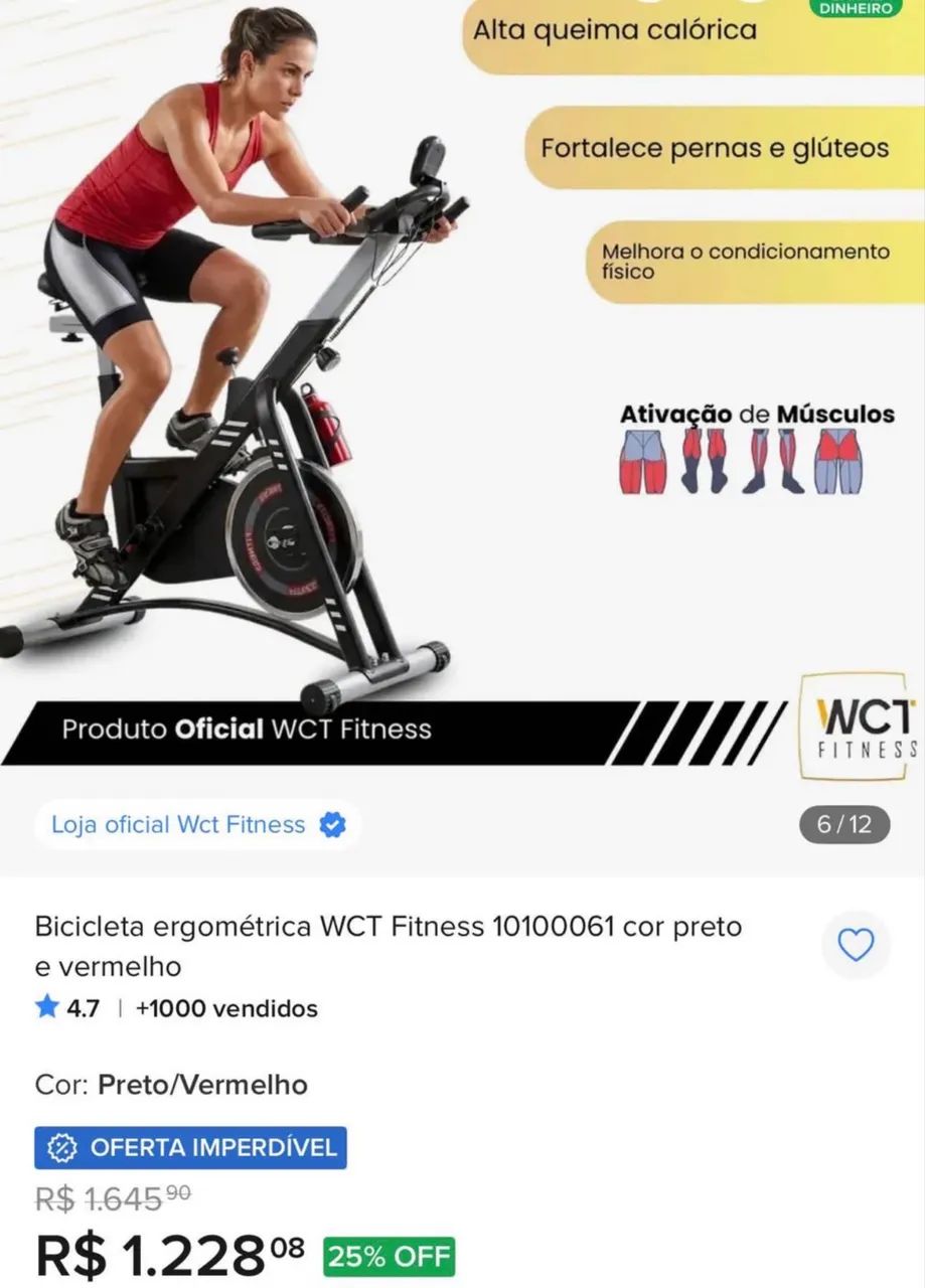 Bicicleta ergométrica NOVA - Foto 3