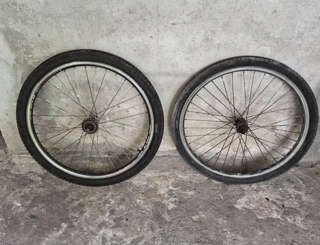 Rodas de Bicicleta usadas aro 26 completa