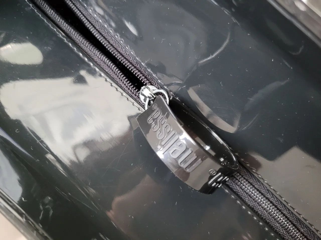bolsa melissa preta alça ajustável - Foto 5