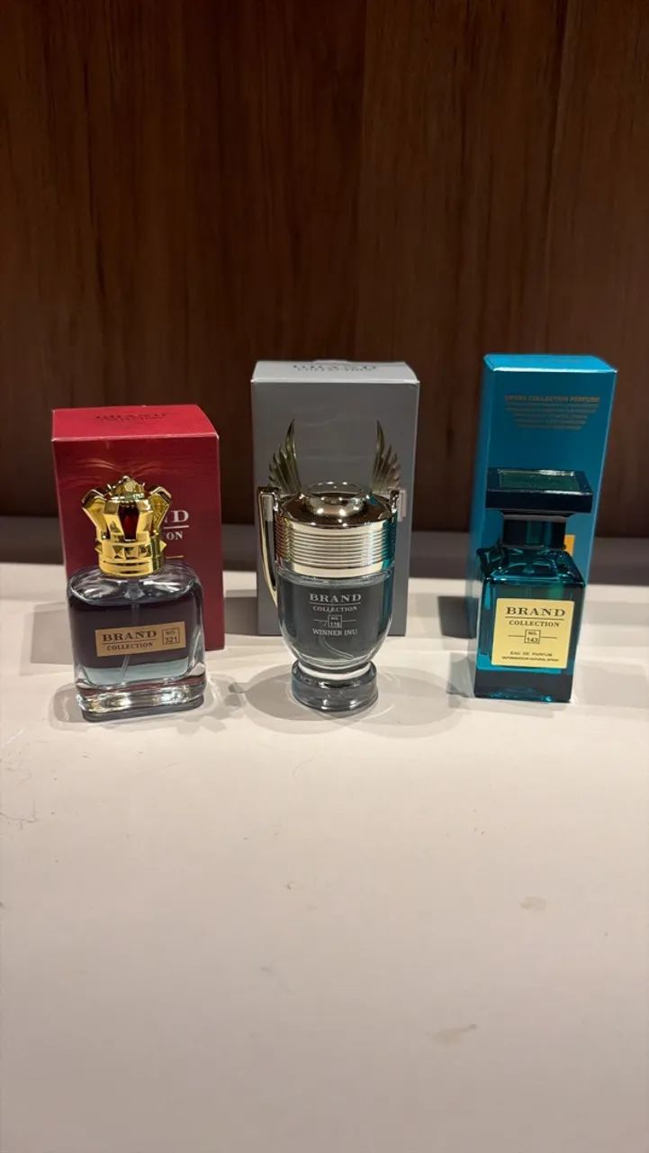 Kit 3 perfumes 