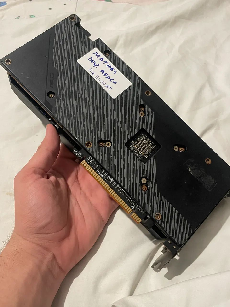 Placa de Vídeo RX5600XT Asus Tuf Gaming com defeito - Foto 2