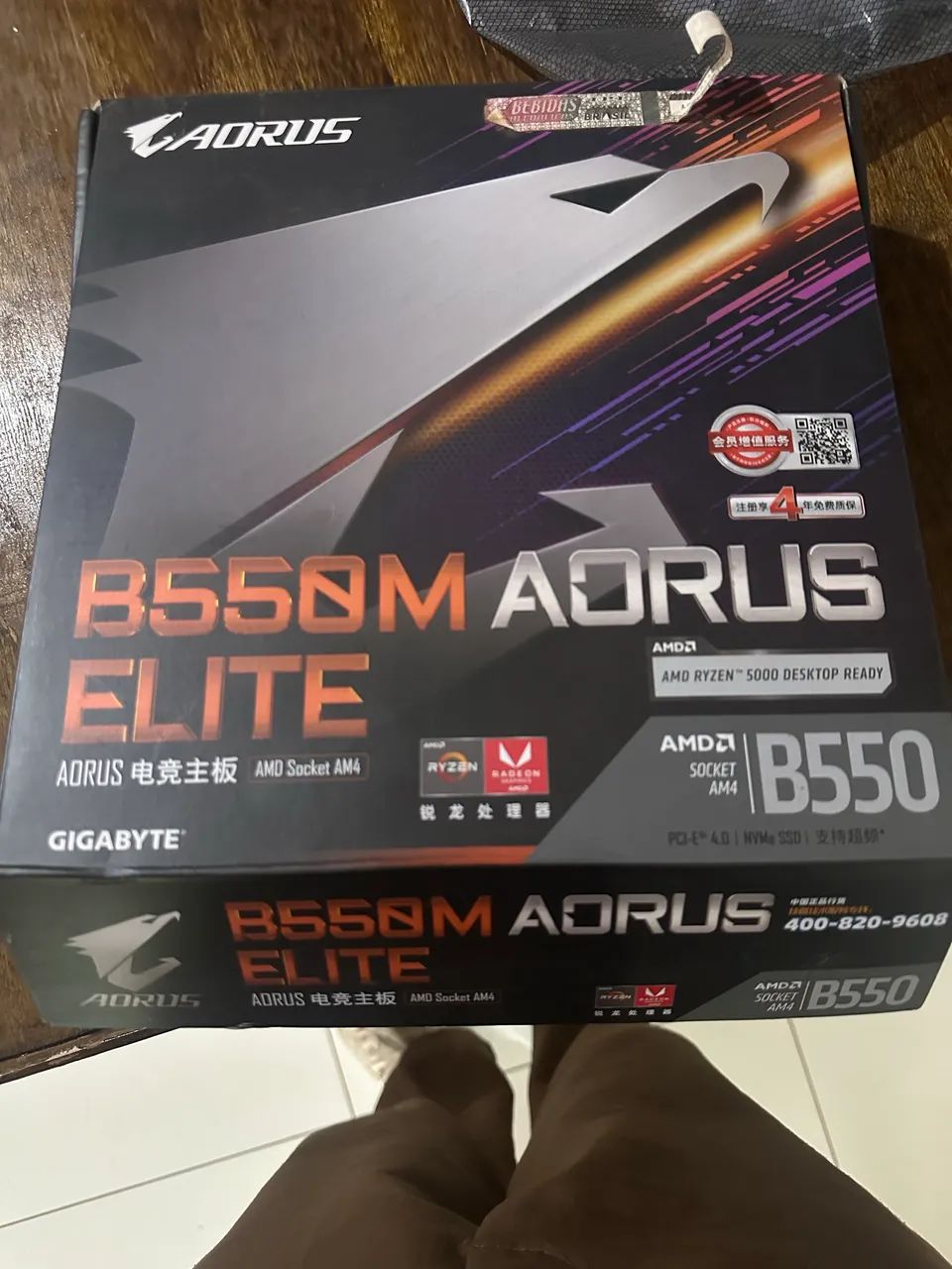 Placa-Mãe Gigabyte B550M Aorus Elite