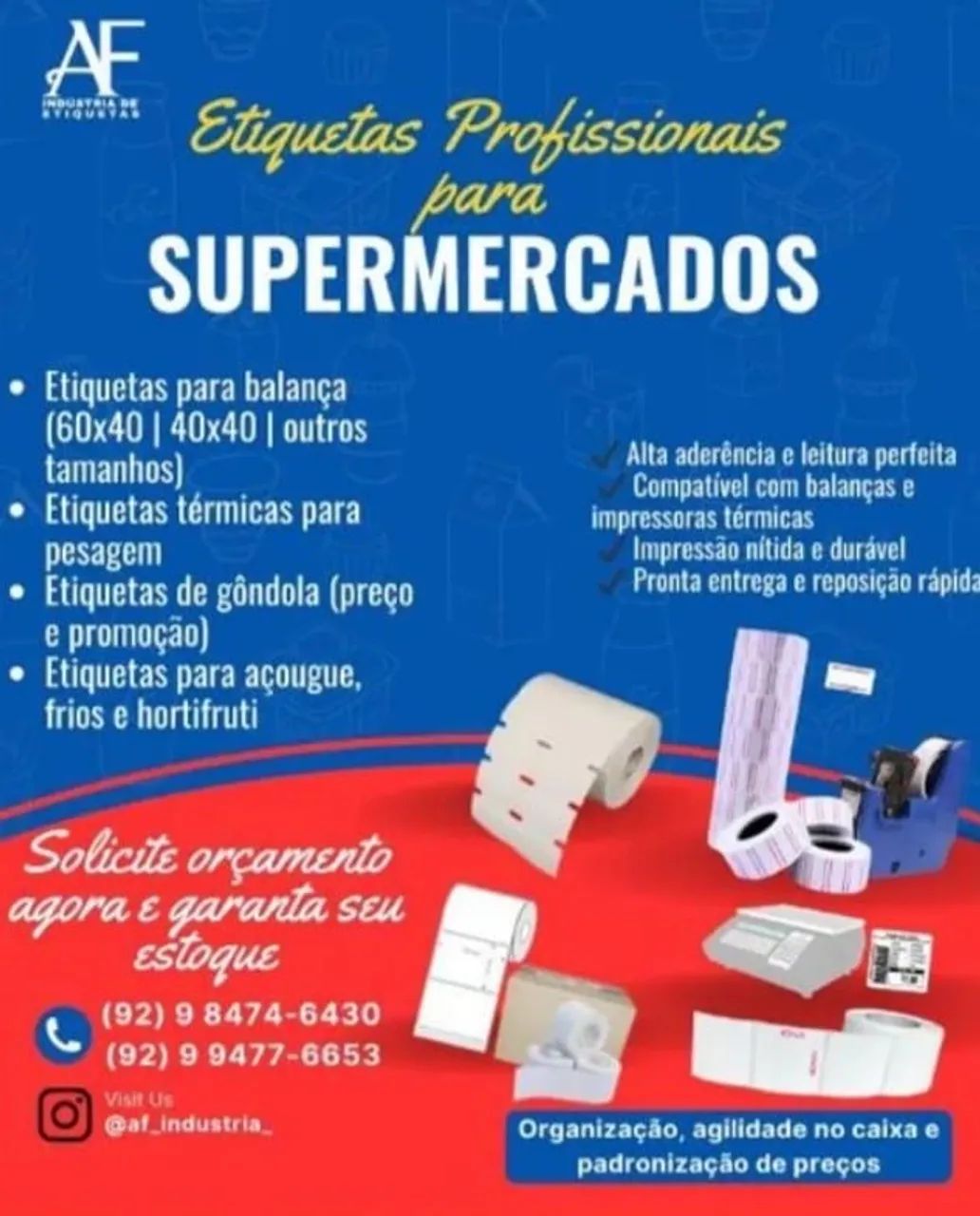 Etiquetas para balanças e Ribons em Geral. - Foto 3