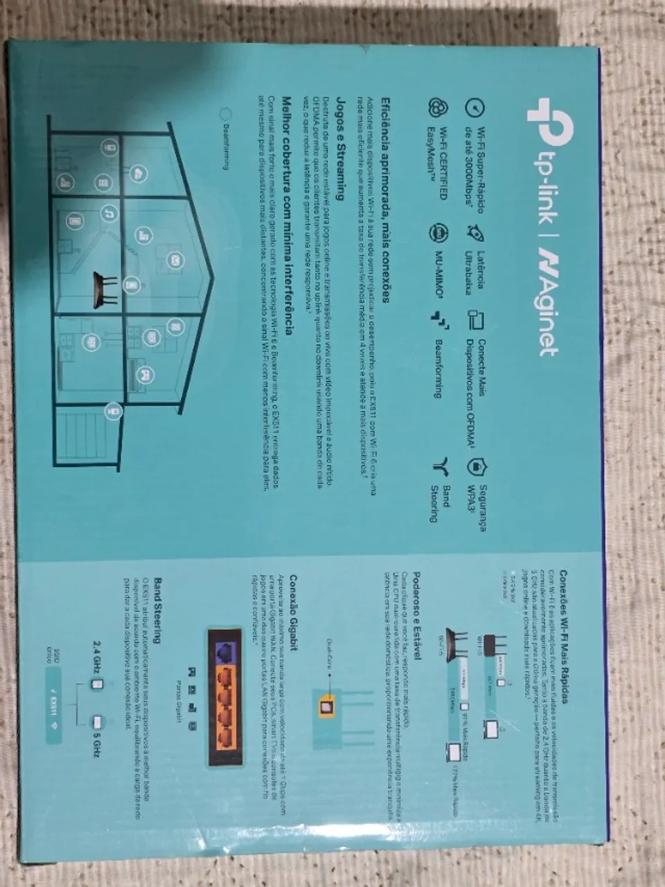 roteador tplink ex511 wifi6 - Foto 3