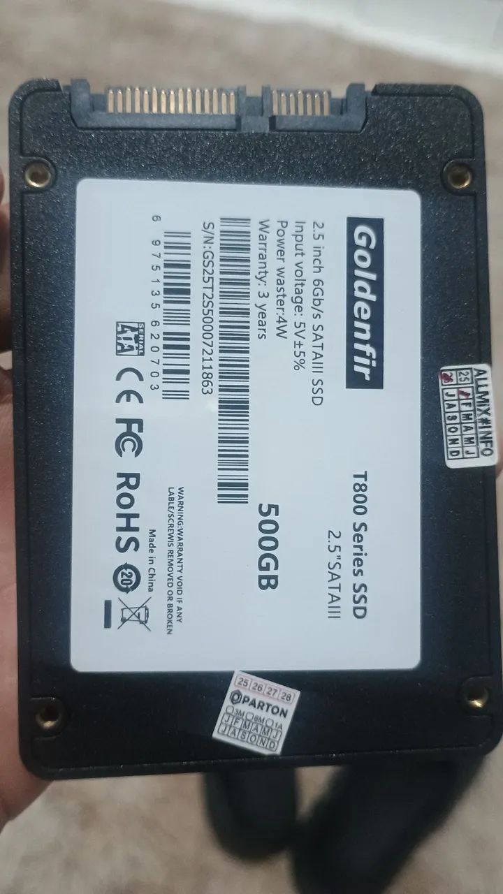 SSD 500gb - Foto 2