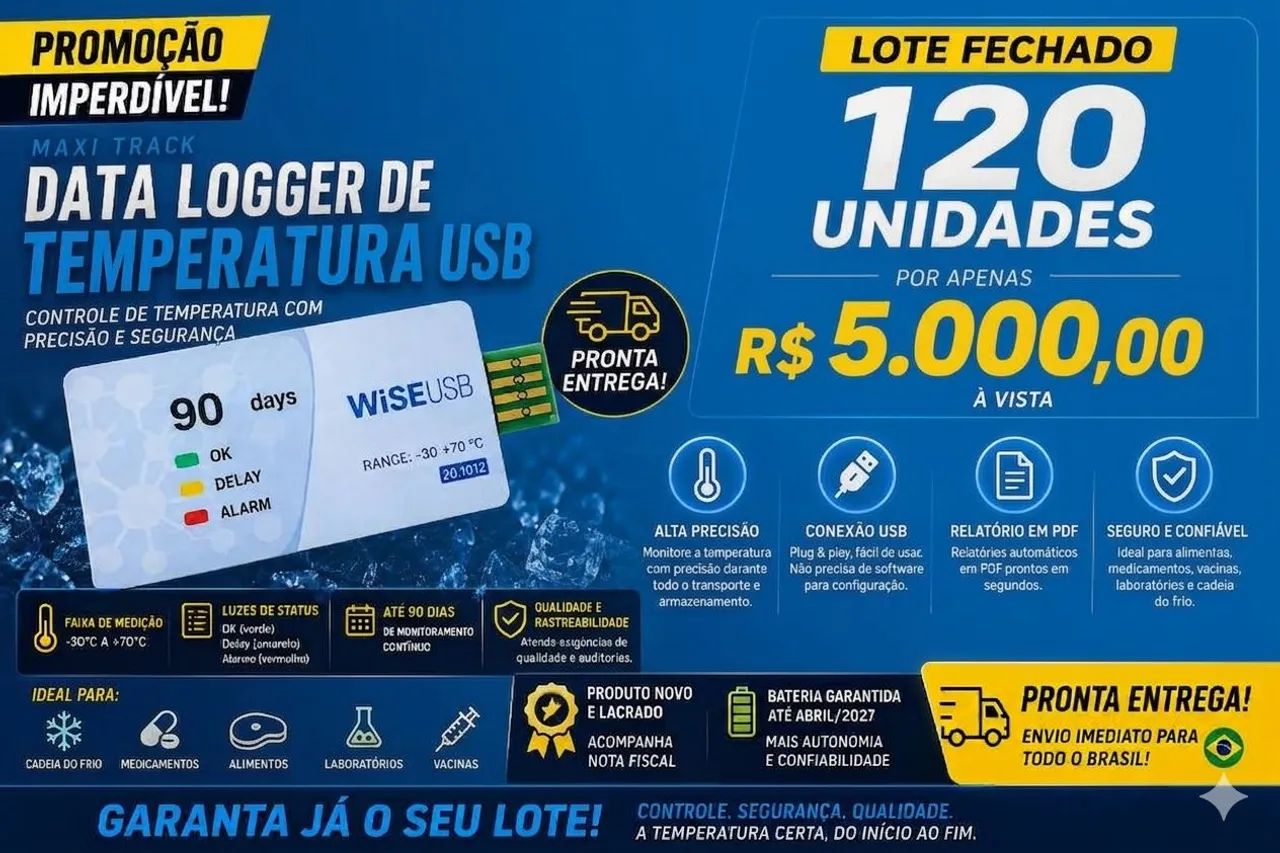 Termógrafo Wise-USB Maxxi Traker.