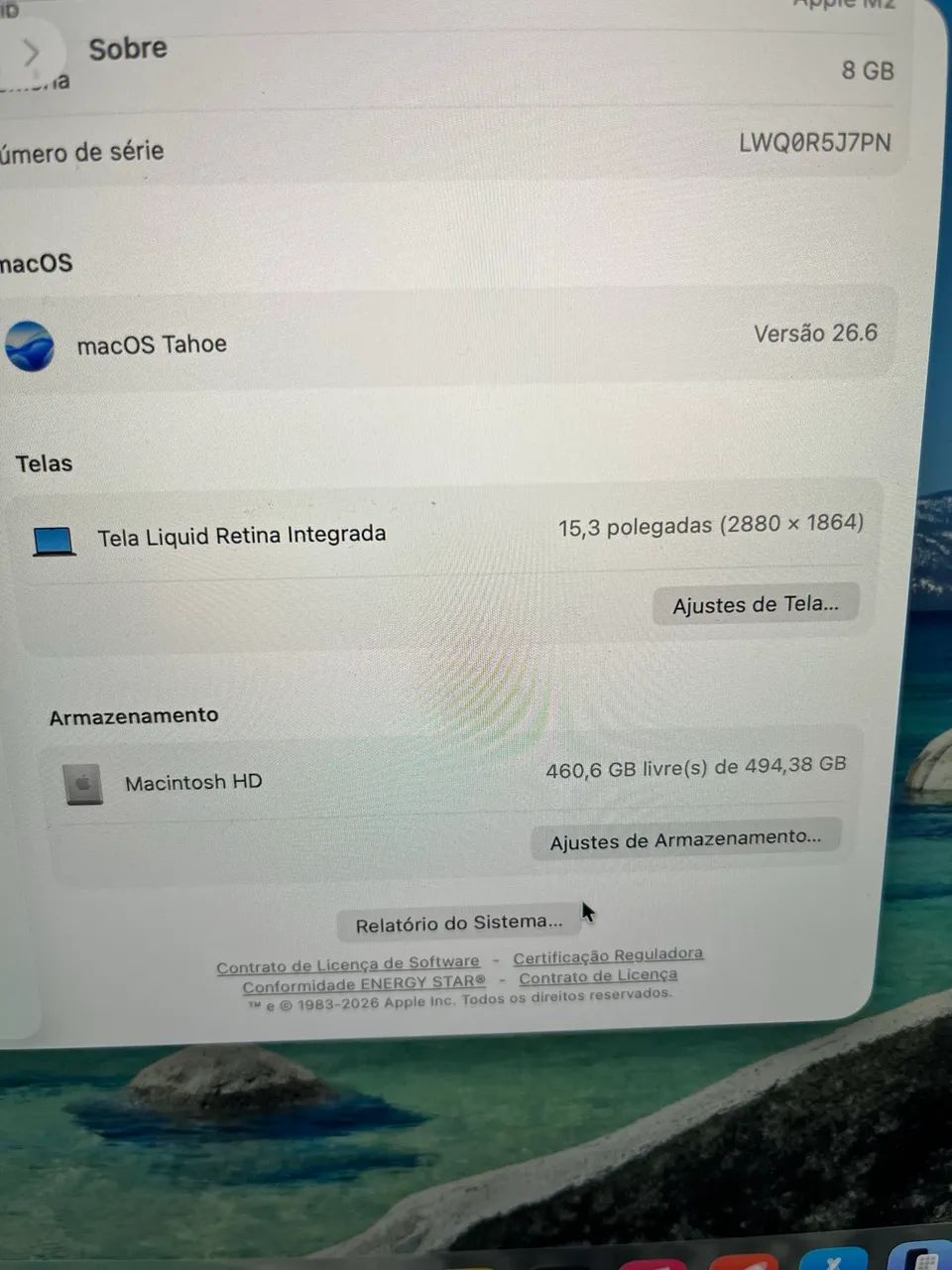 MacBook Air 15 polegadas 8GB/512 SSD  - Foto 2