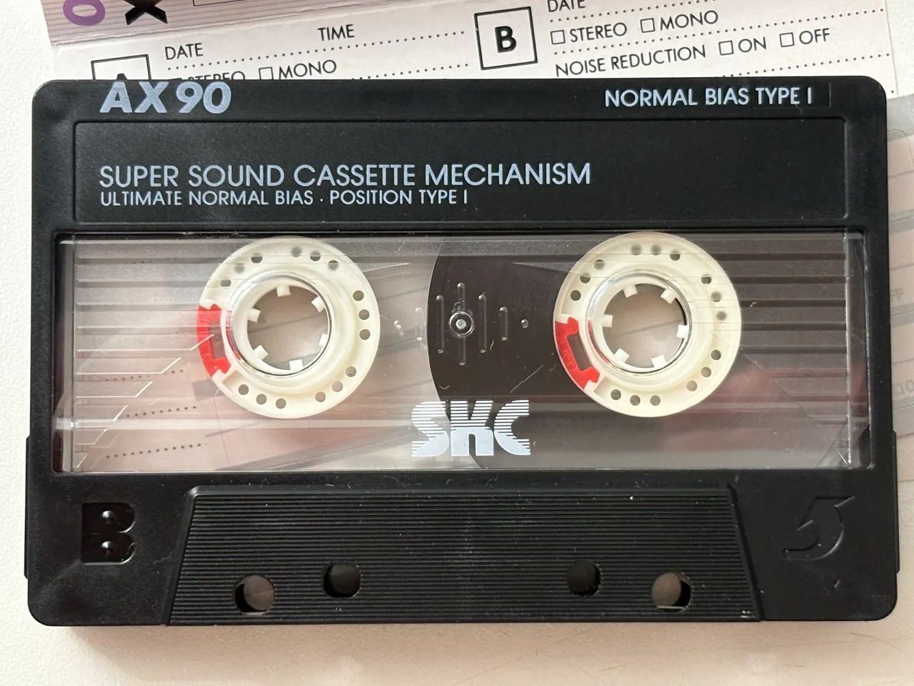 Fita cassete SKC AX 90 (1992) - Foto 5