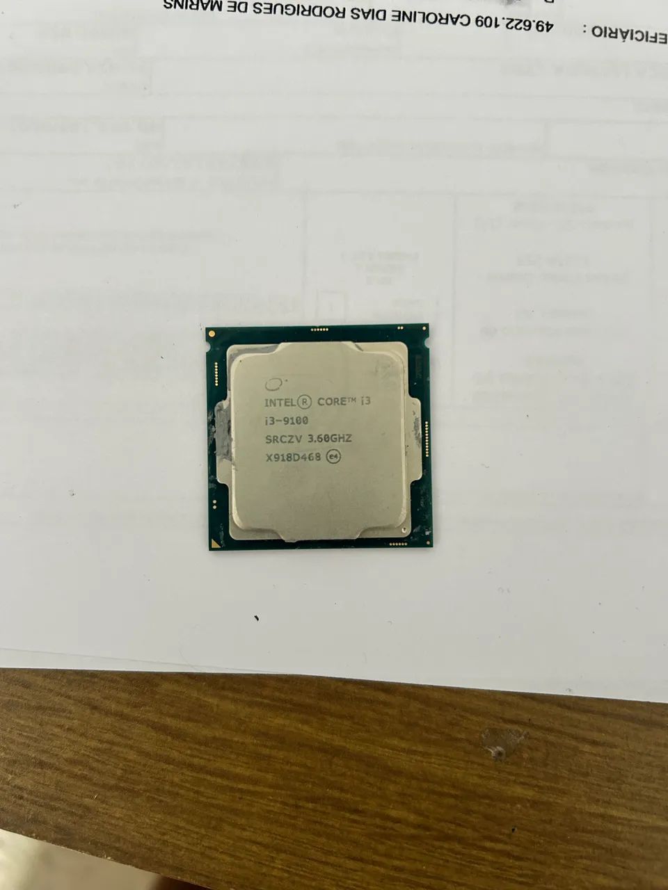 Intel i3 9100F