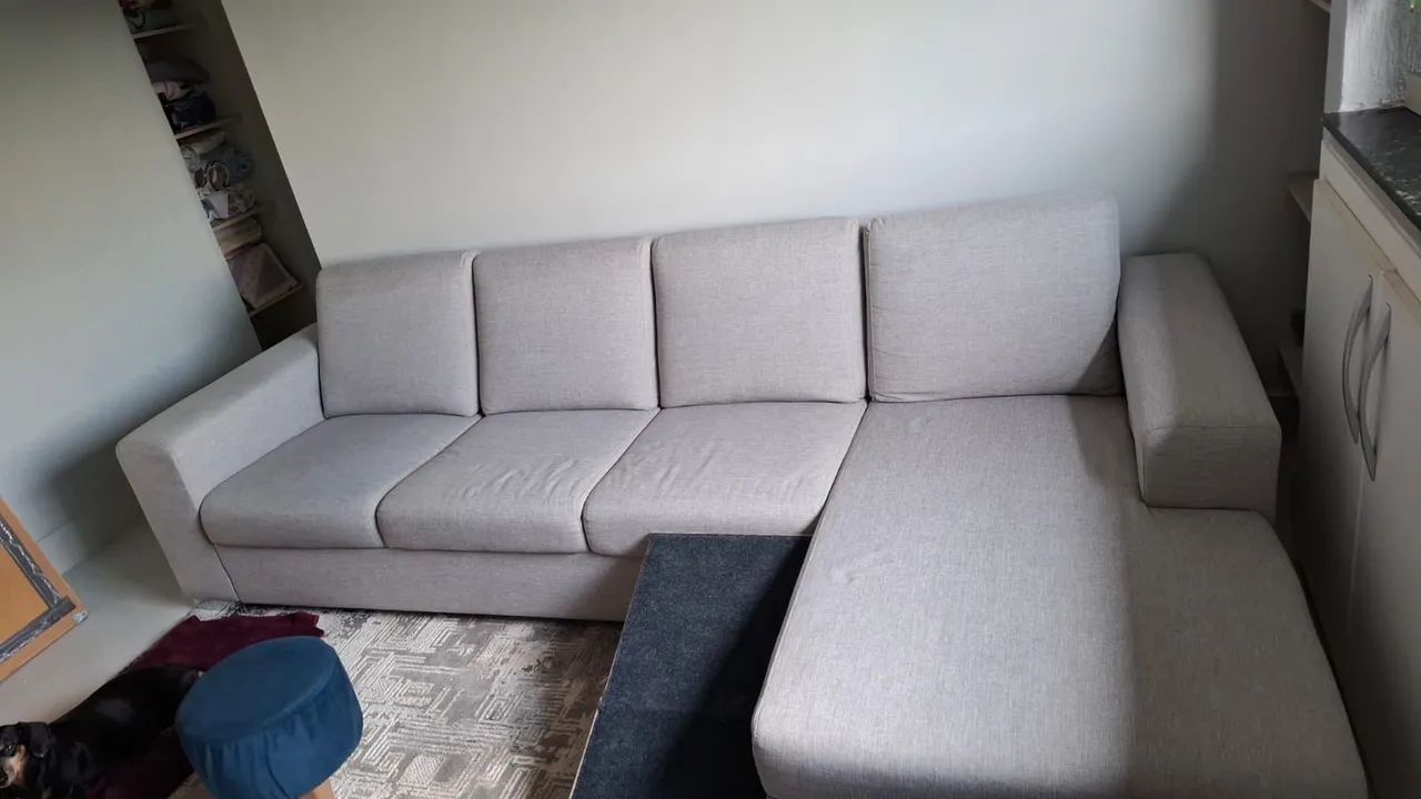 Sofá 4 lugares em excelente estado  - Foto 3