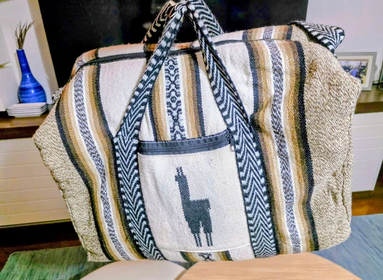 BOLSA PERUANA ARTESANAL ÉTNICA  - Foto 4