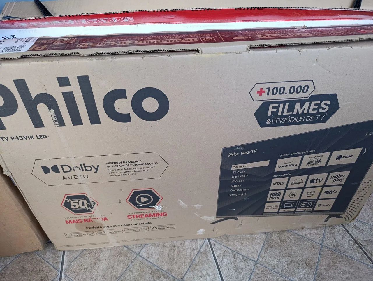 Smart TV LED Philco P43KRA