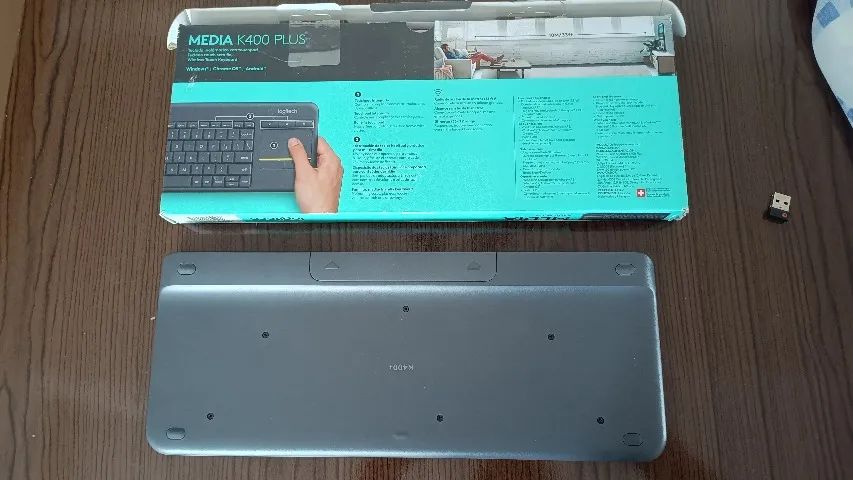 Teclado Logitech K400 plus - Foto 2