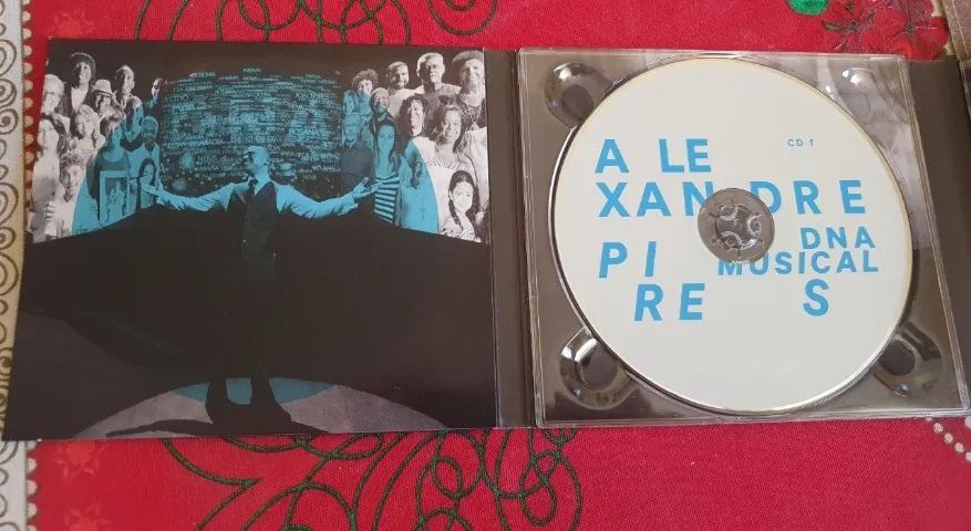 Lote DVD e CD Alexandre Pires DNA Musica com DVD lacrado - CDs