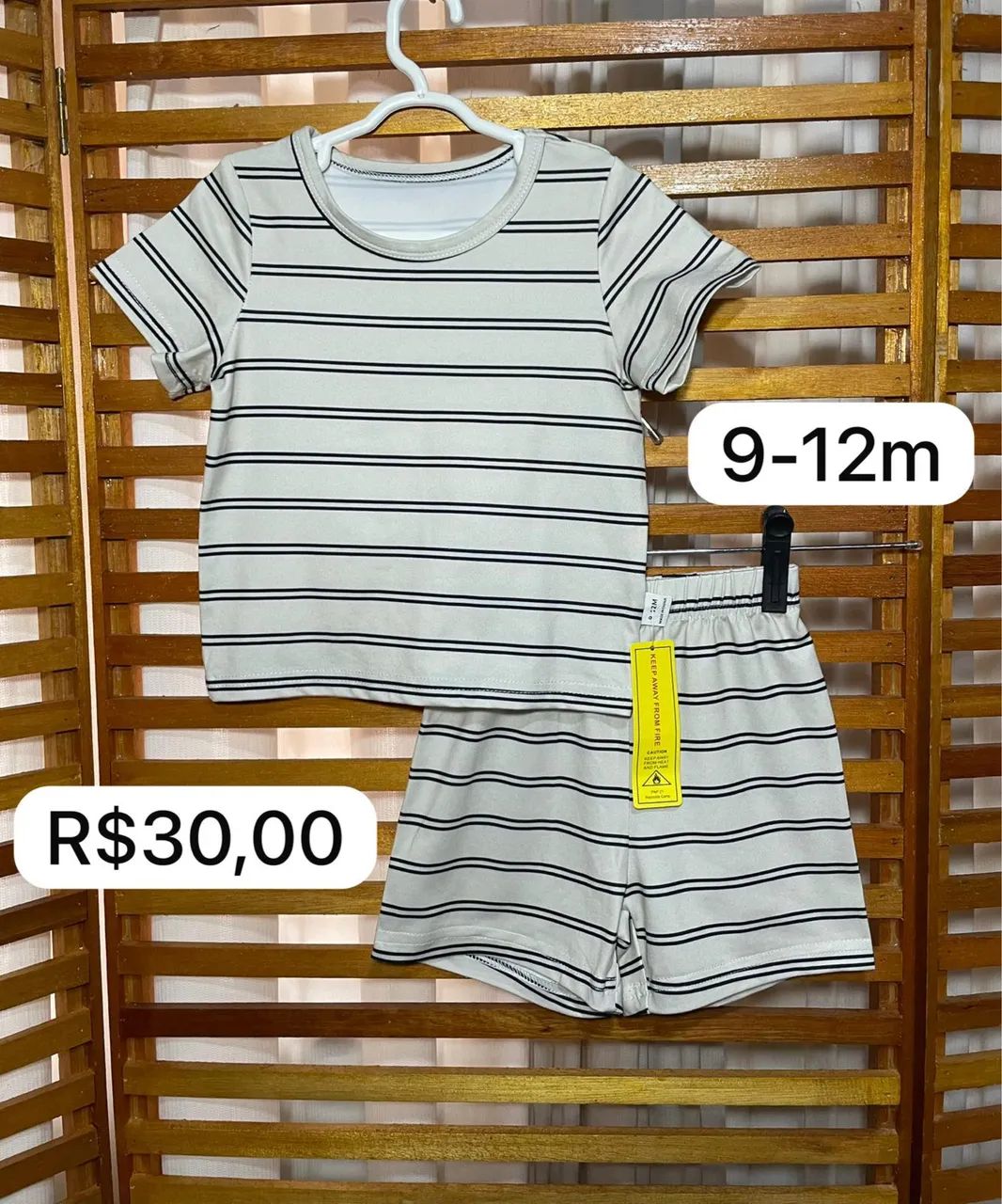 Conjunto bebê 9-12m - Foto 3