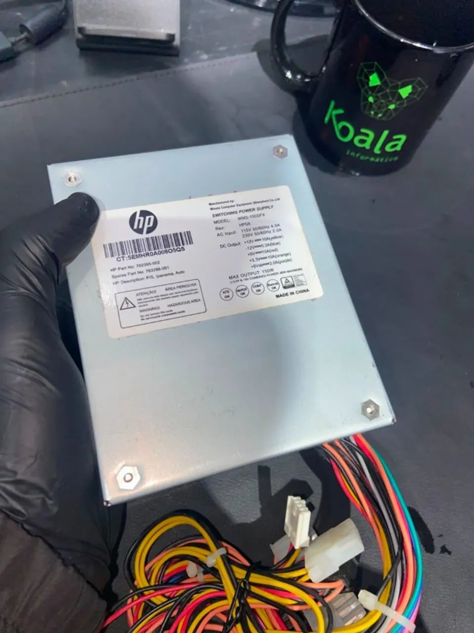 FONTE HP WMS-150SFX 150W P/ DESKTOP - Foto 2