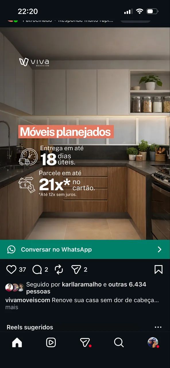 Mesa de jantar laqueada com vidro - Foto 4