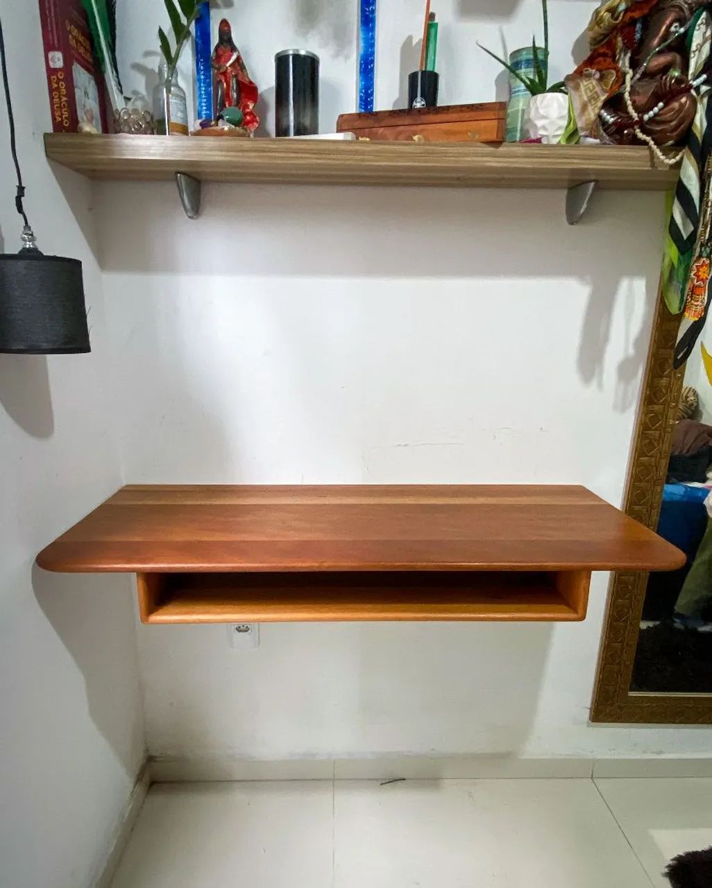 Mesa de estudos madeira maciça - Foto 3