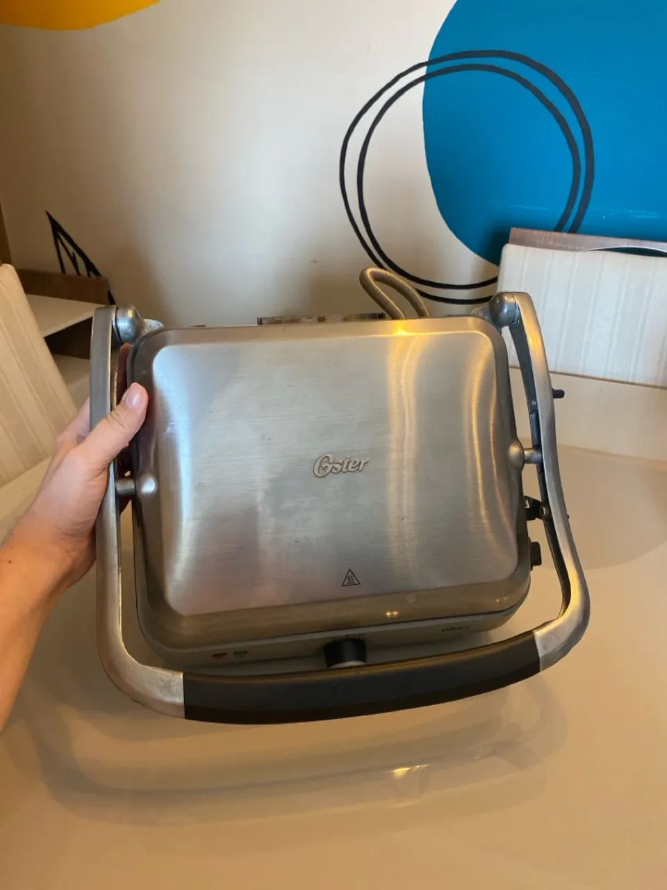 Oster bioceramic grill elétrico  - Foto 5