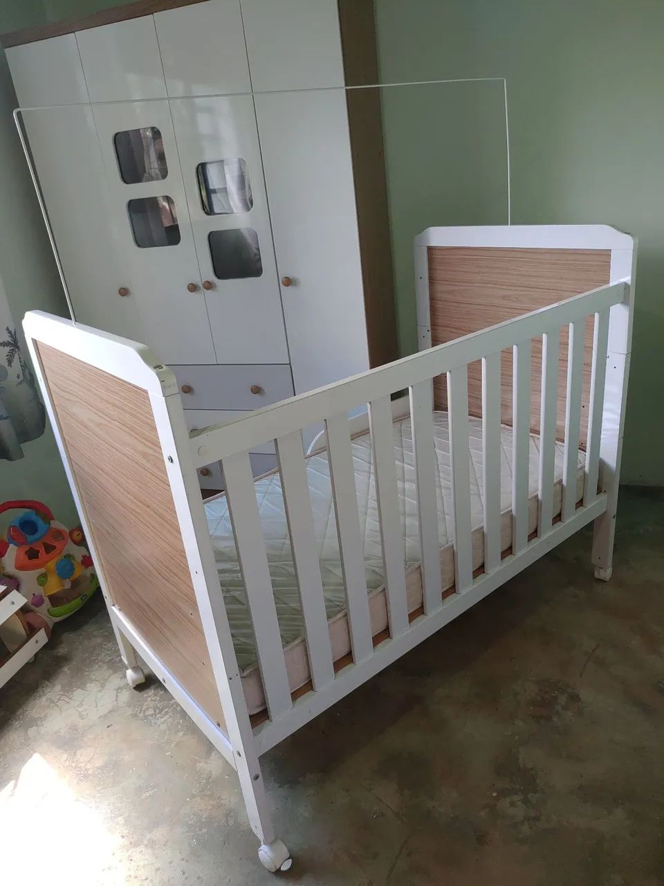 Berço Mini Cama Cloe 2 em 1 - Foto 2