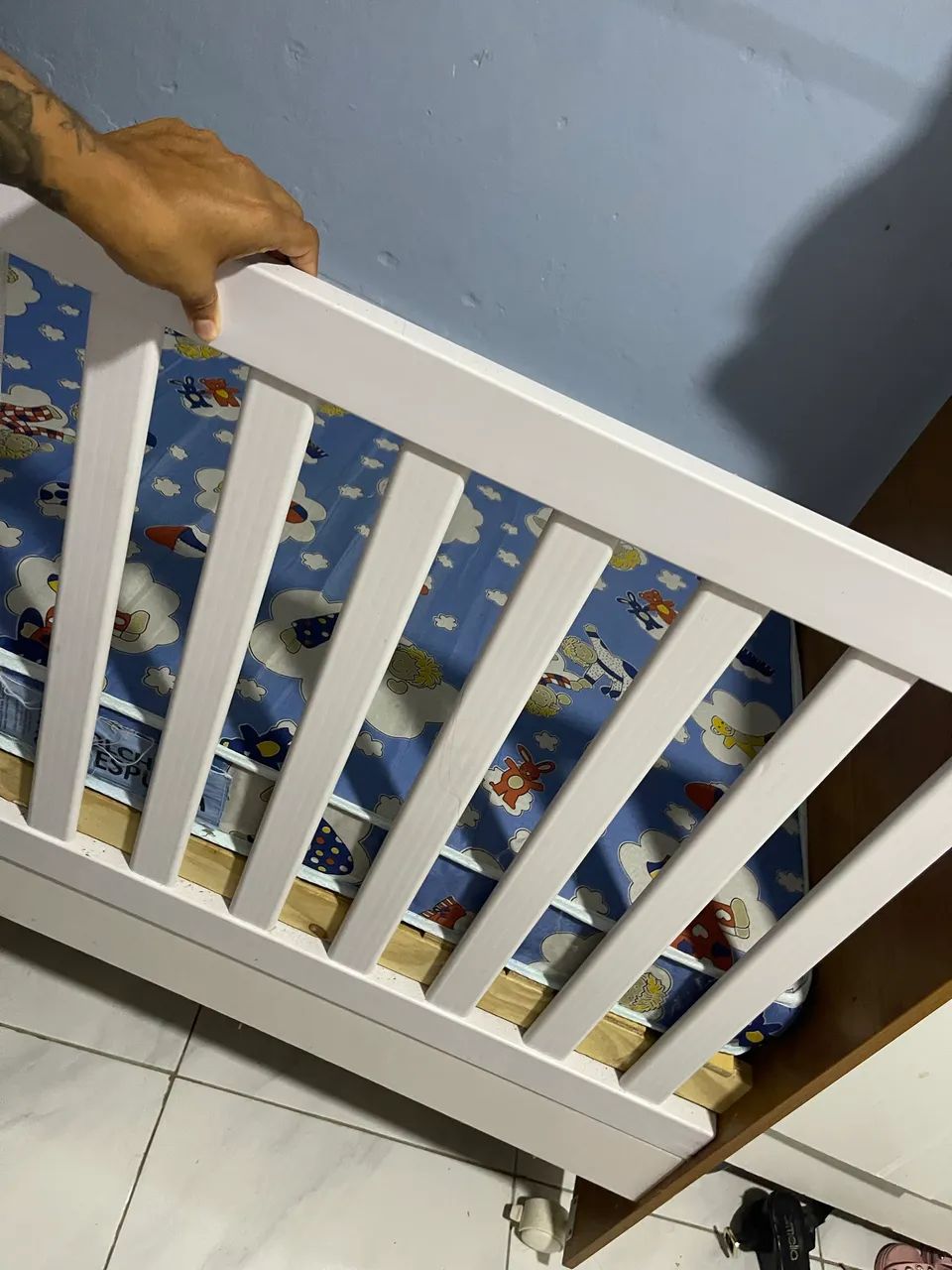 Berço americano , Já com colchão  - Foto 2