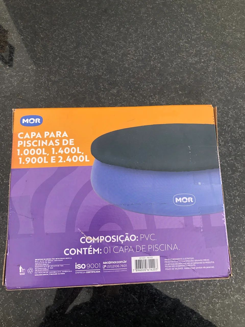Capa para piscina 