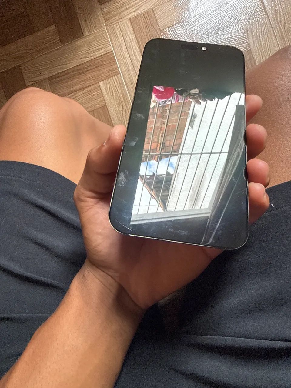 Tela IP 16 pro max Original (Somente com arranhões) - Foto 4