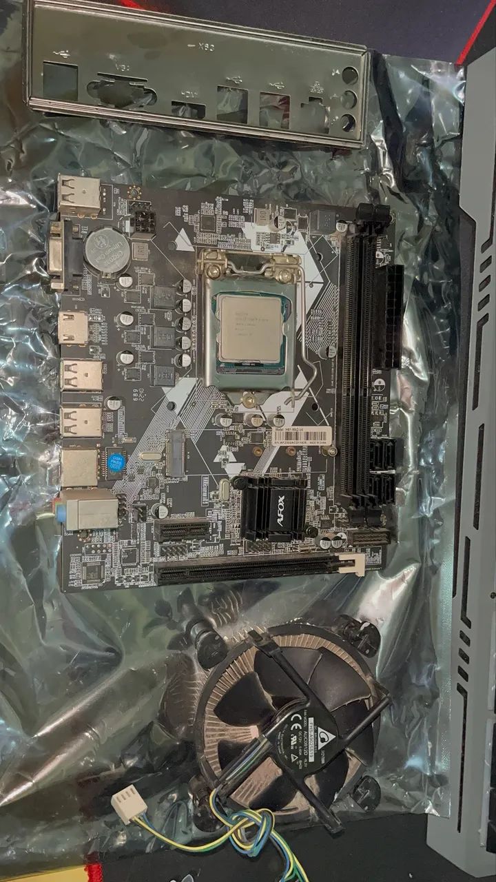 Kit placa mãe H61 com i5 3470 - Foto 4
