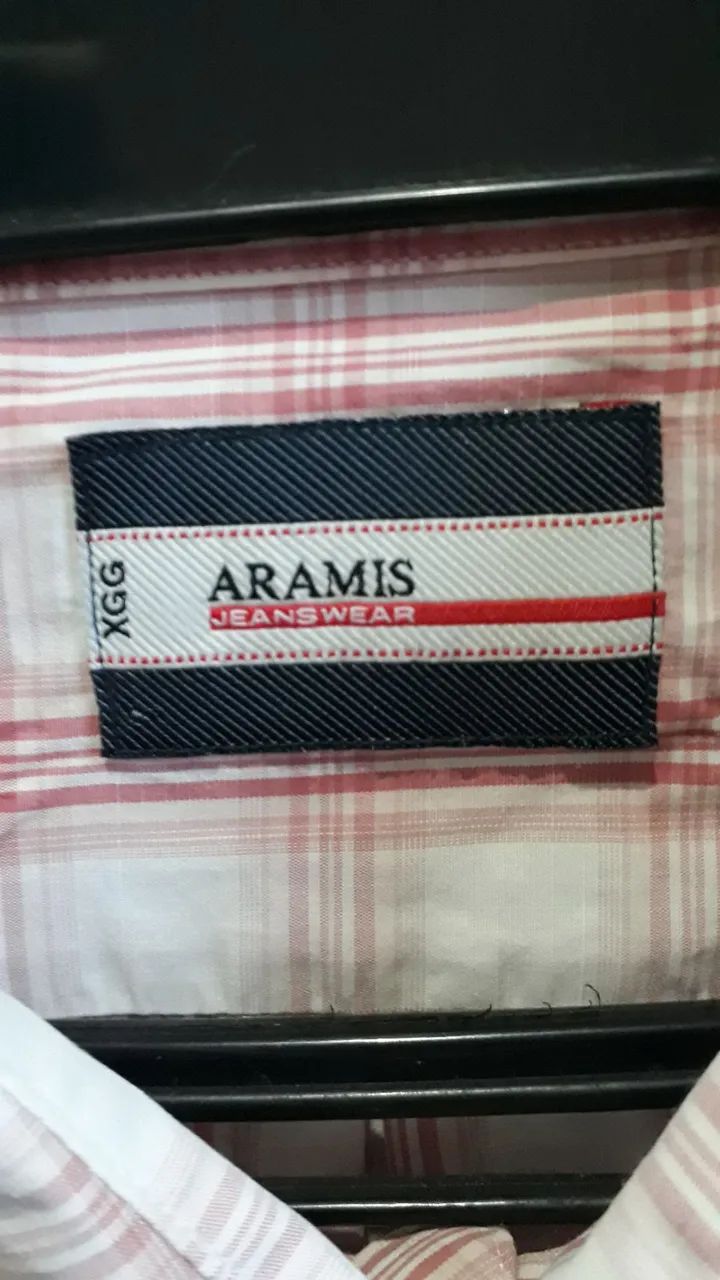 Camisa Manga Longa Aramis Original XXG  - Foto 3