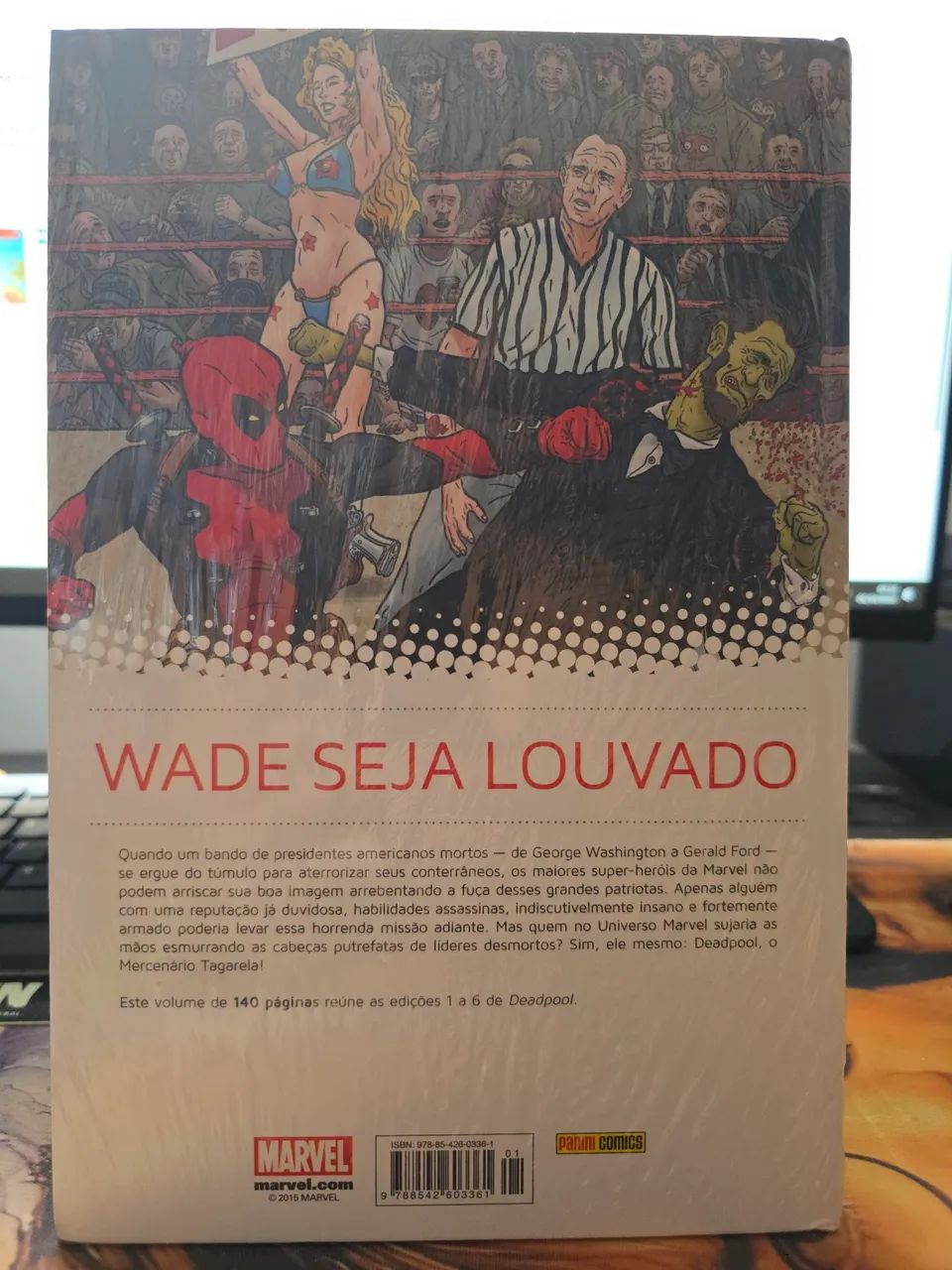 HQ Marvel Deadpool: Meus Queridos Presidentes (LACRADO) - Foto 2